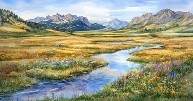 Riparian prairie wetland