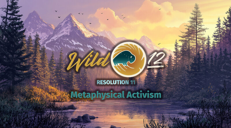 Wild 12 Metaphysical Activism Resolution