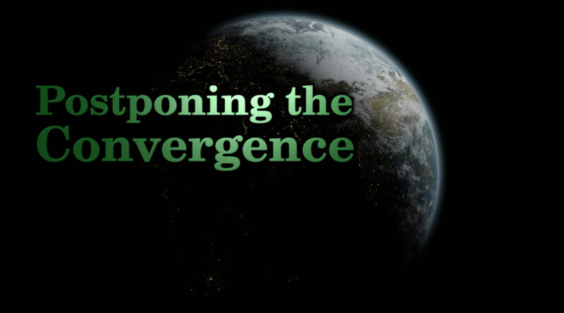 Postponing the Global Earth Repair Convergence