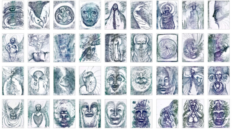 Deborah Koff-Champin Spirit Drawings